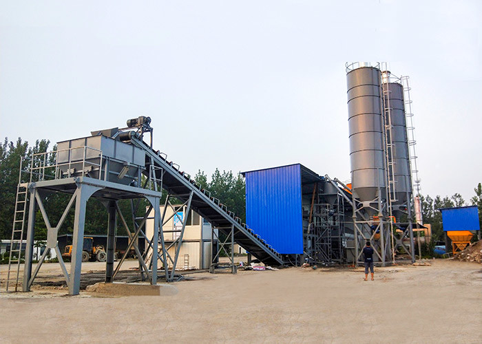 Plaza Pneumatic 800T/H Stabilized Soil Mixing Plant