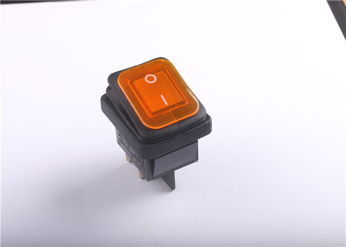 High Performance Waterproof Rocker Switch Illuminated For Electric Motor Car