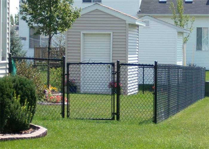 Height 1.8m Diamond Wire Mesh Fence