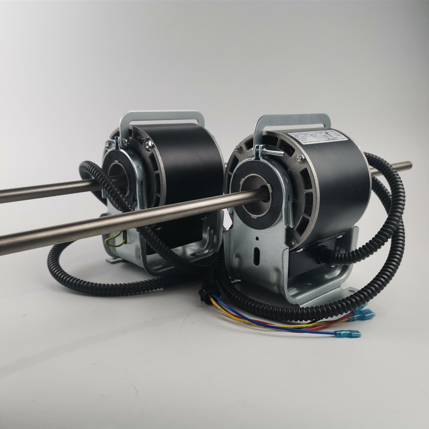 10w-80w Double Shaft Condenser Fan Motor 50w Single Phase AC Motor For Dehumidifier Vent Fan