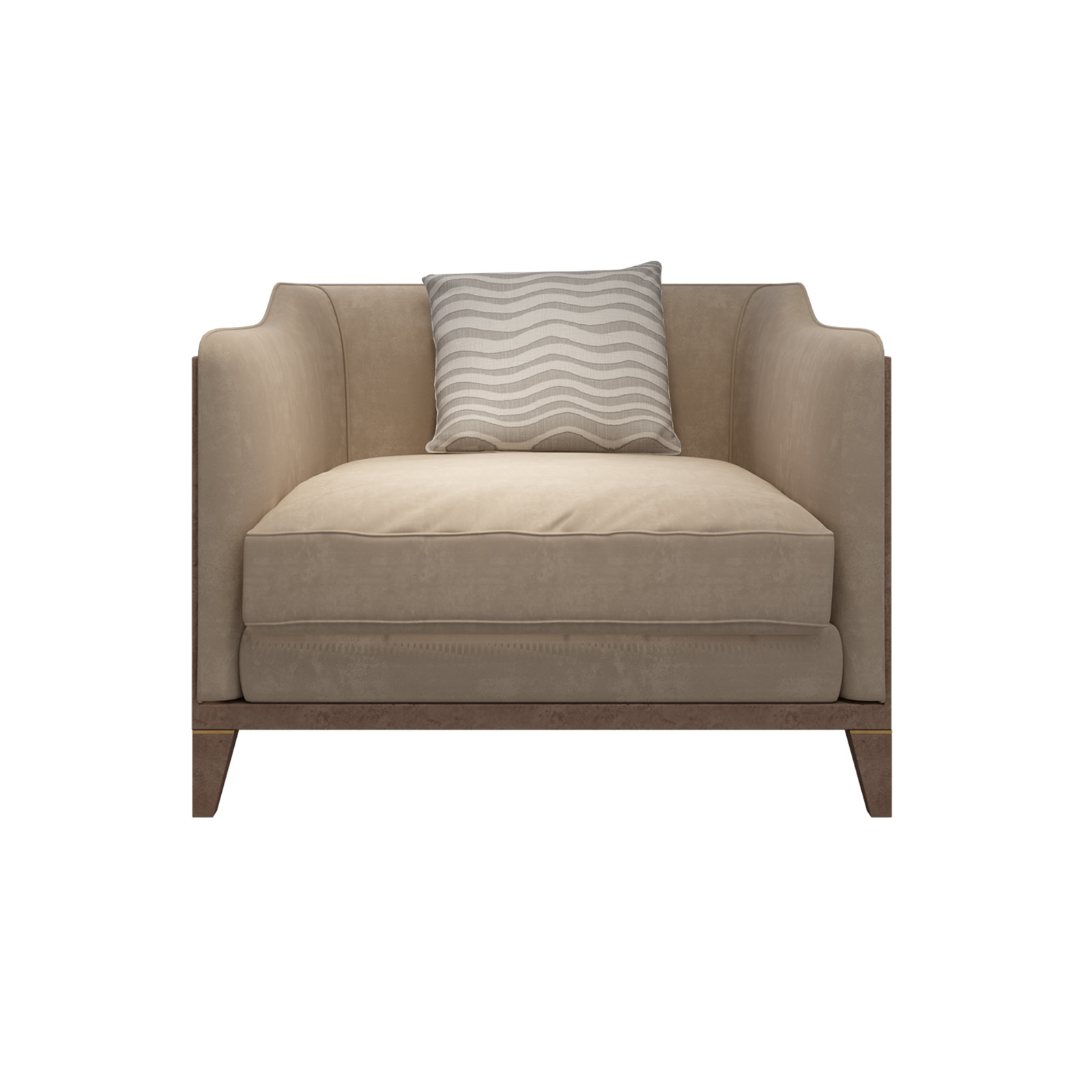 Hotel Lobby furniture modern Chinese style Solid wood Sofa set used Grey fabric cloth seating