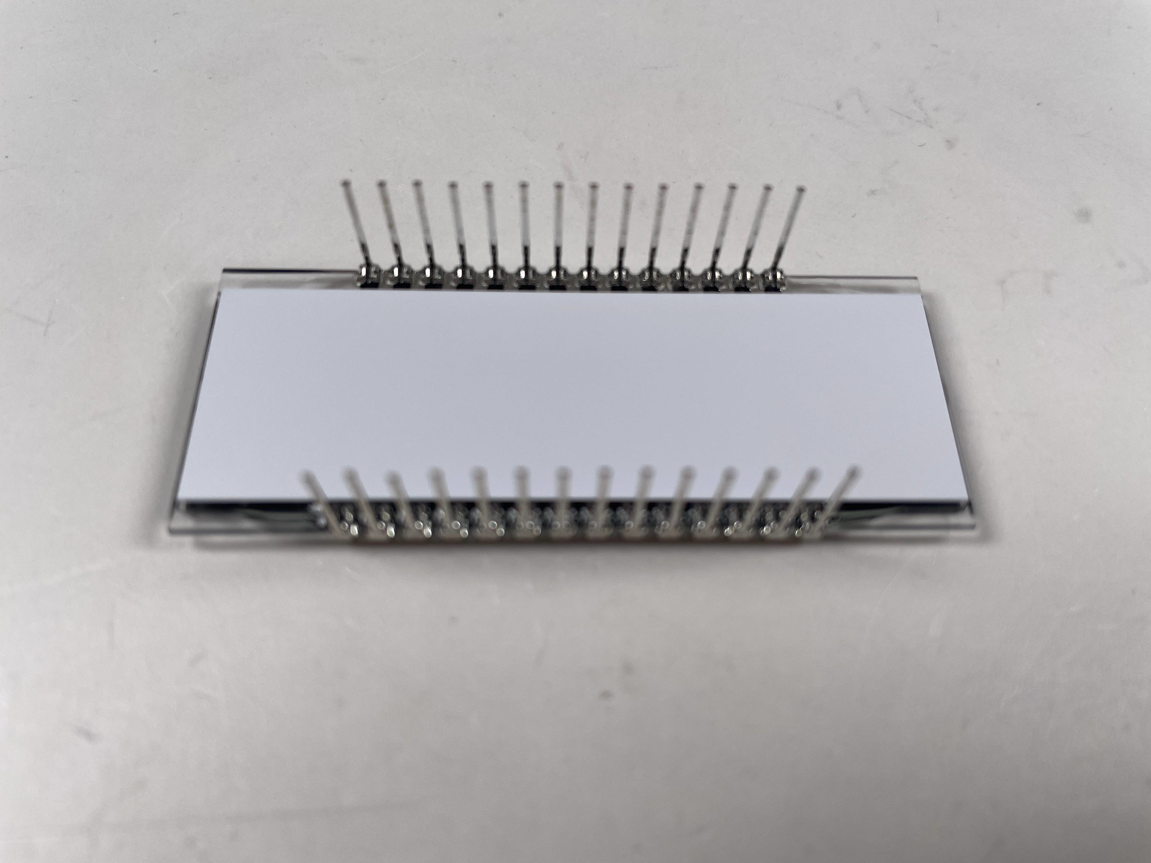 Factory Custom 8 Digit TN LCD Display Positive Seven Segment PIN Connection For Electronic Gas Meter