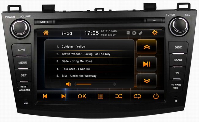 ouchuangbo car audio for Mazda 3 2009-2012 with auto stereo video iPod USB DVD media player OCB-8003