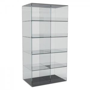 China Clear Acrylic Countertop Display Racks Case Free Standing on sale