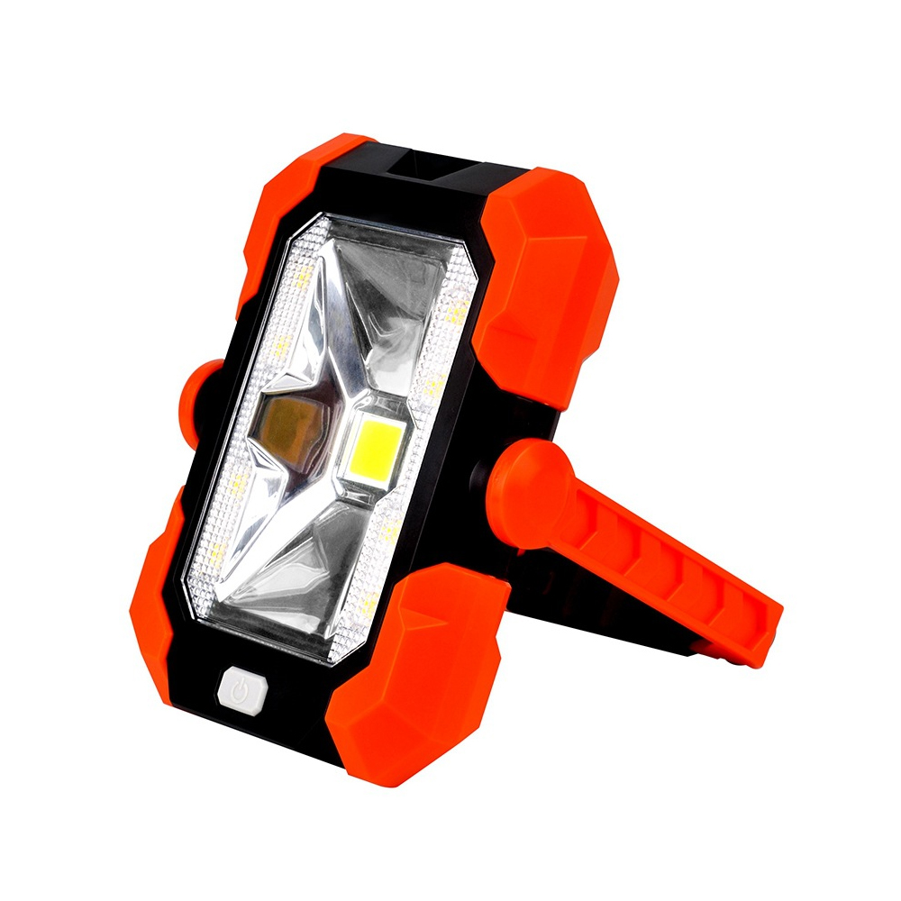 Solar LED Outdoor lighting Portable Camping Light USB Charge LED Work Light Led Rechargeable Flood Lamp