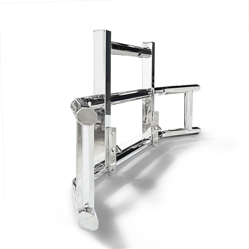 Stainless Steel Semi Truck Deer Guard Front Or Rear Mounting