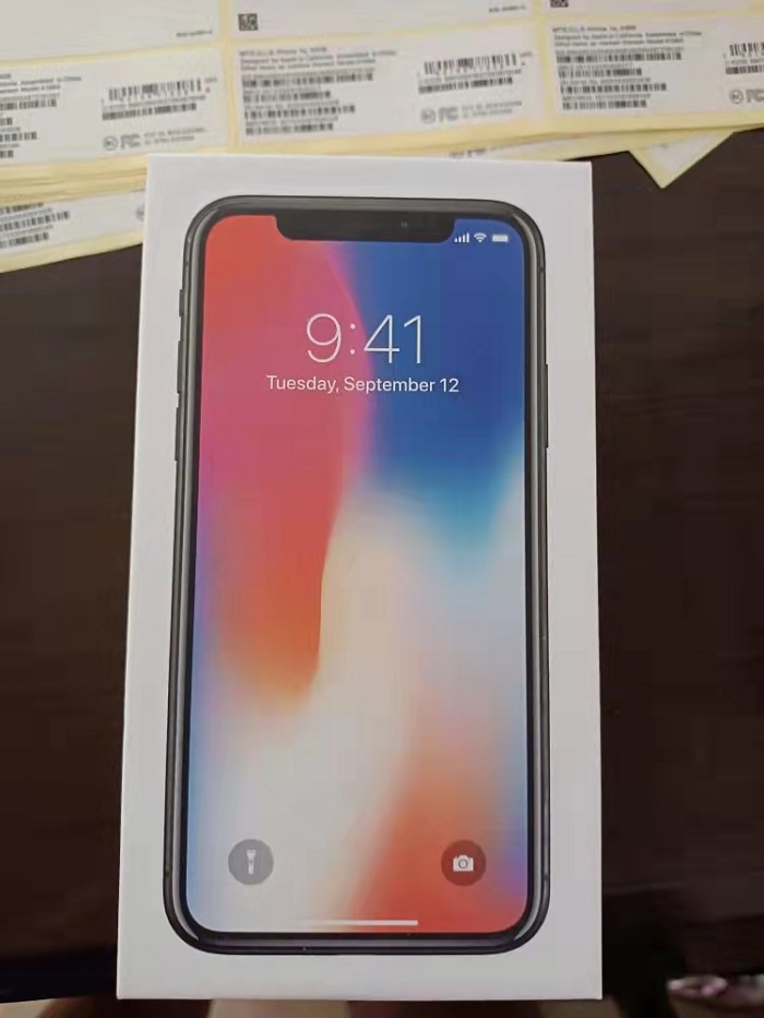 Cardboard IPhone Box Packaging Eco friendly CMYK Color