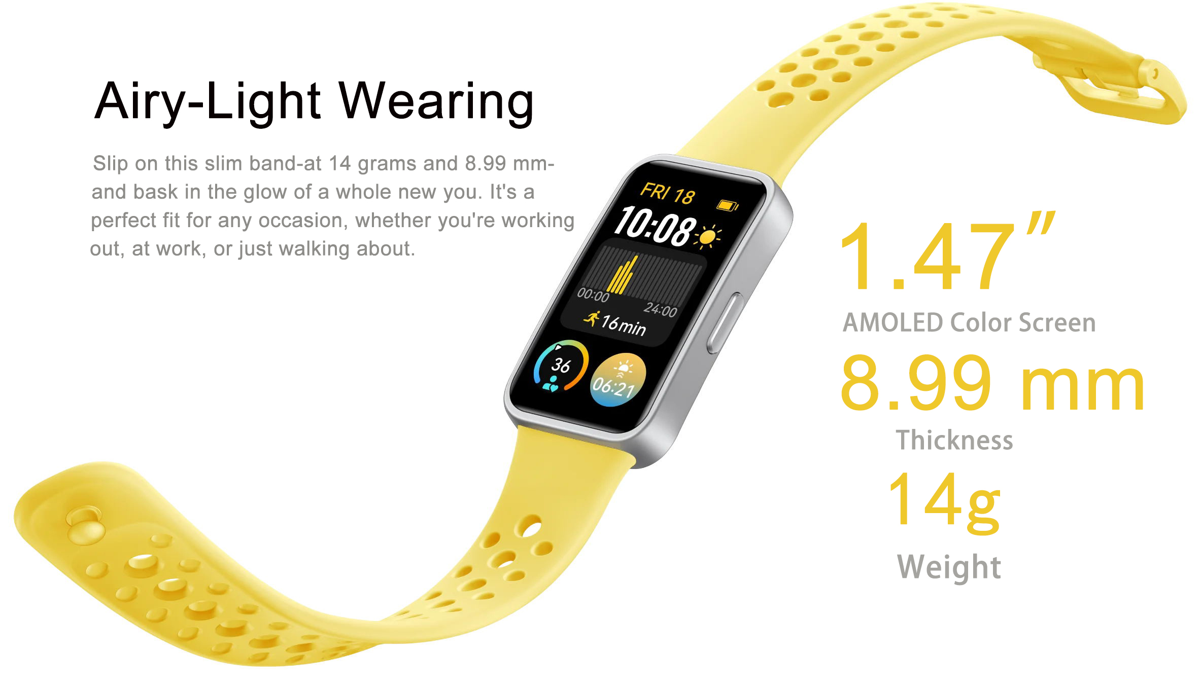2025 NEW Original HUAWEII Band 9 Smart Watch Sleep Health Management Touch Screen Sports Bracelet