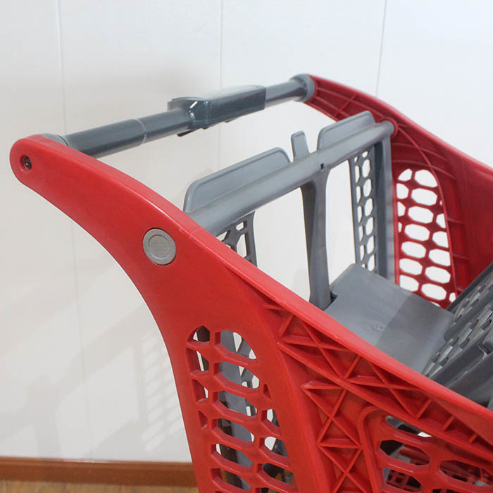 175L Large Capacity New Pure Supermarket trolley Plastic Shopping Carts