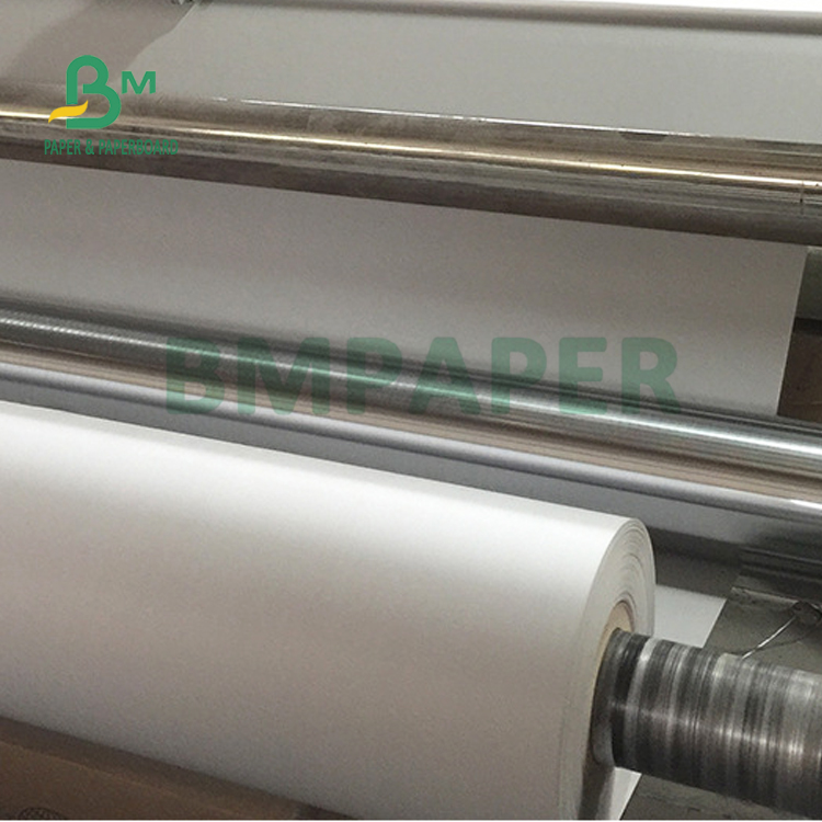 45grams Greyish White Plotter Paper For Garment Factory 160cm 180cm x 200m