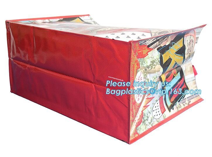 China pp woven bag supplier printed pp laminated non woven bag heat seal non woven bag, factory manufacture reusable non