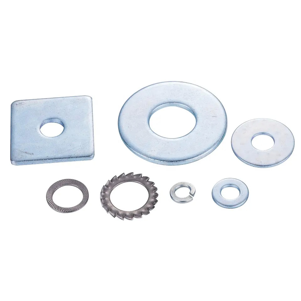 Flat Spring Washer Stainless Steel M3 M4 M5 M6 M8 Plain Round Square Washer