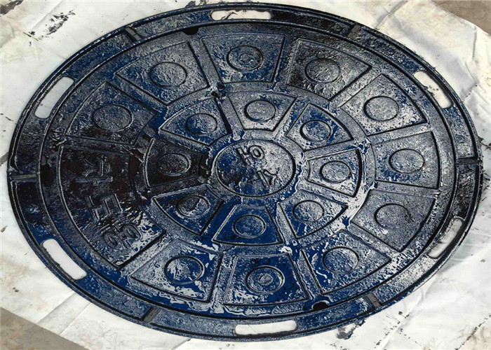 Industry 500mm Circular Manhole Cover Airtight Inspection Cover EN 124 B125