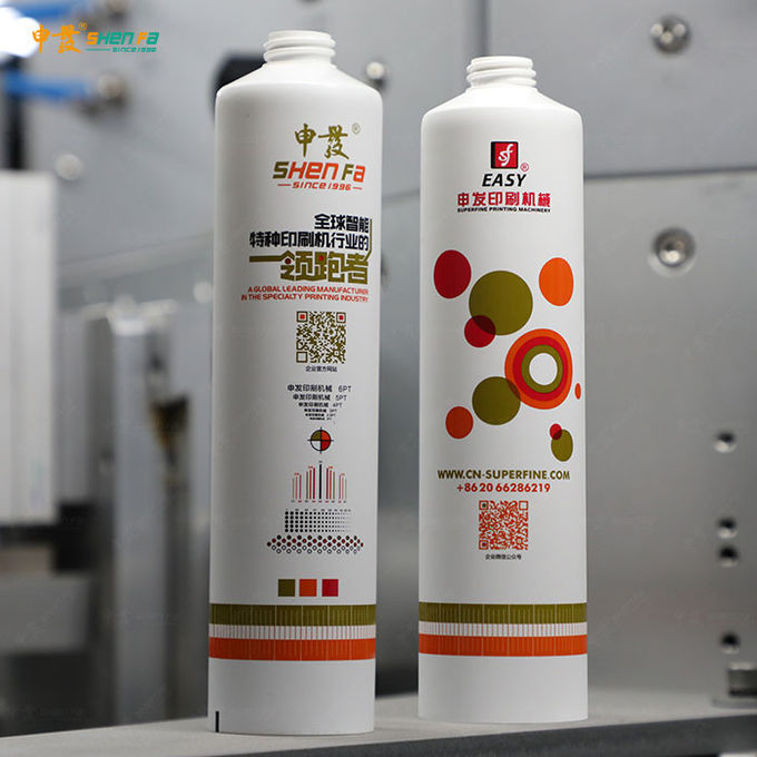 Colors Overprinting Tubes Silk Screen Printing Machine With Vanishing