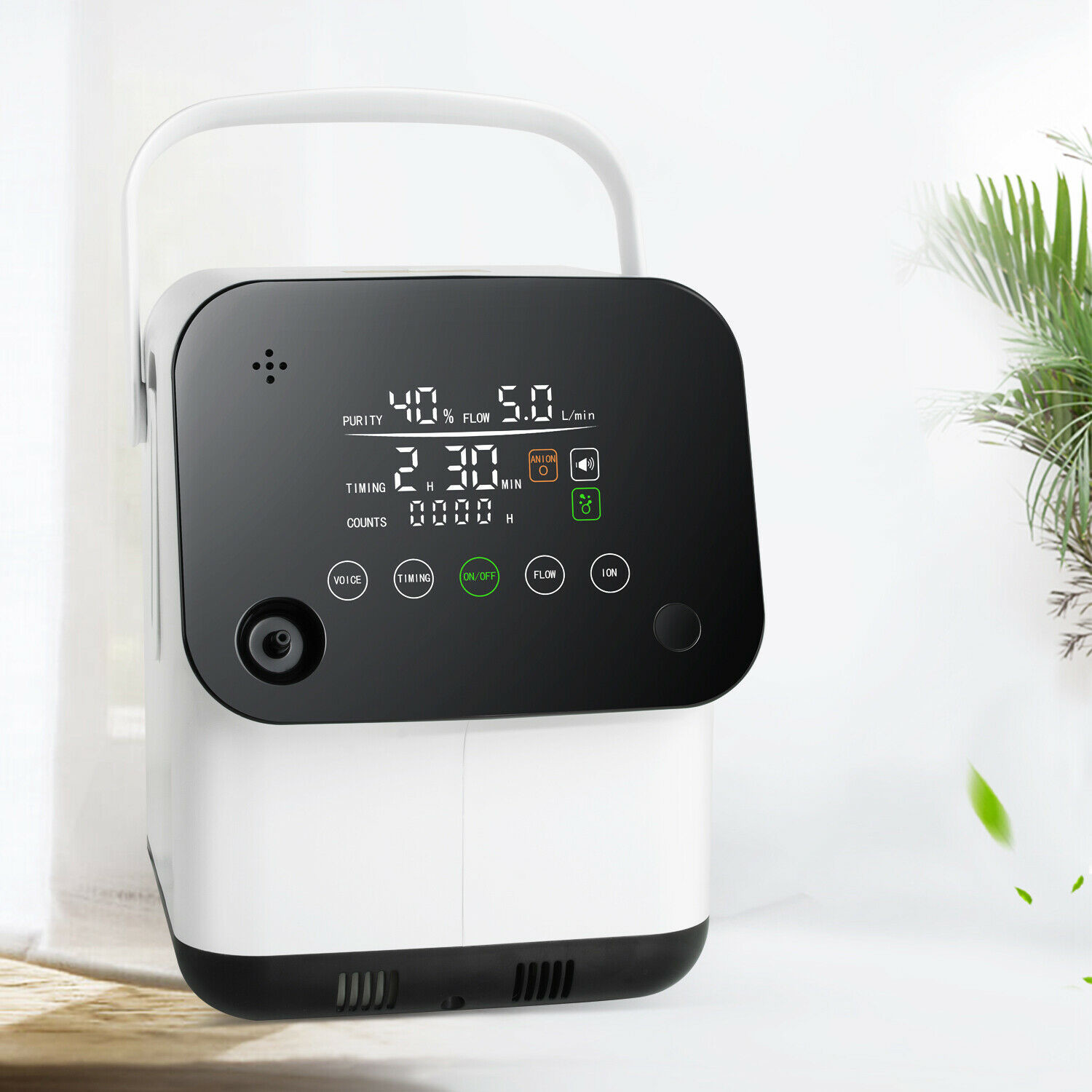Purity 95% Rechargeable 6l Oxygen Concentrator O2 Producing Machine 110v