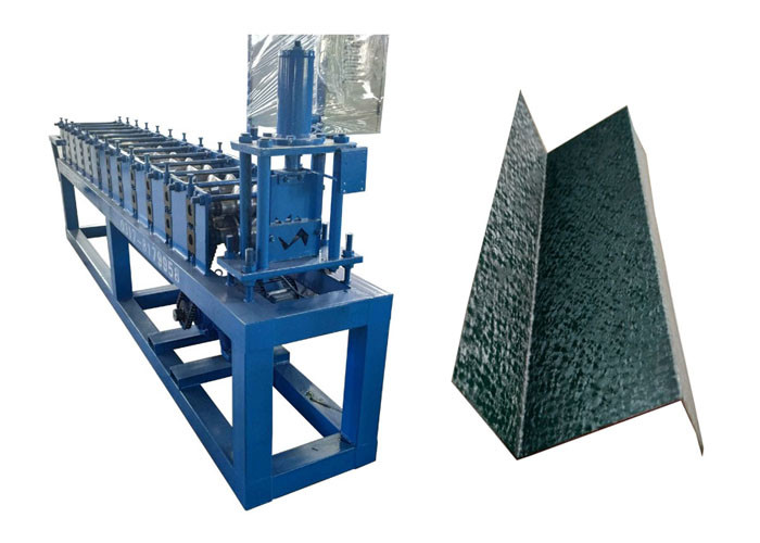 Blue Color Light Steel Keel Roll Forming Machine Different C / U / L / W Shape Customized