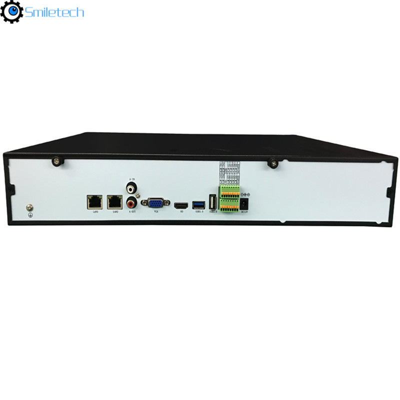 H.265 36CH 4K 5MP 4 SATA HDD 216M incoming bandwidth intelligent analysis NVR network video recorder IP camera system
