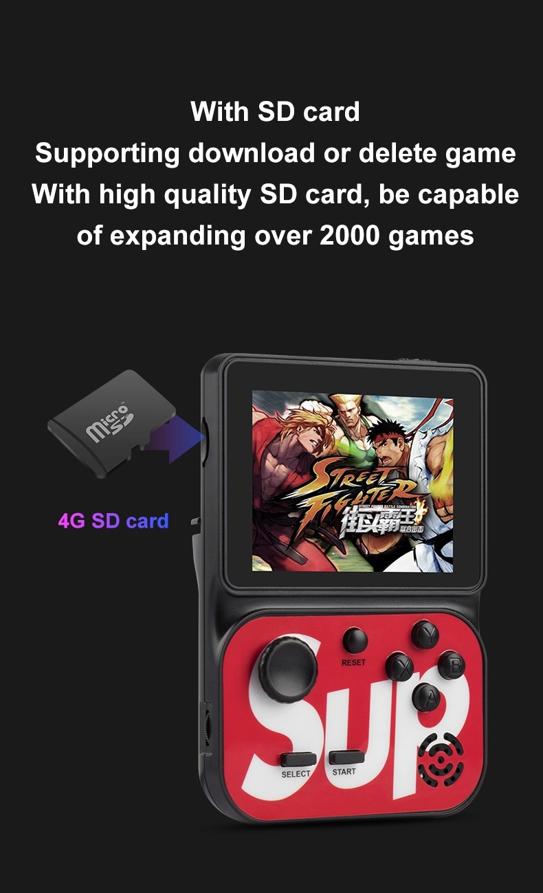 2021 Gift TV video 5 Emulator Sup Console Game Controller Joystick Portable Video Game Console Portable Video Handheld Box