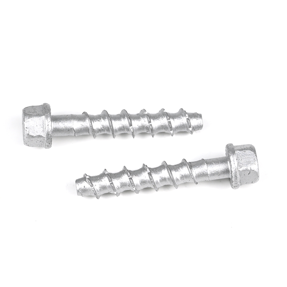 Stainless Steel Self Tapping Hexagonal Head Concrete Anchor Screw for Secure Fastening