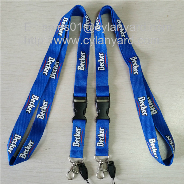Dyed colored printed ribbon with business logo