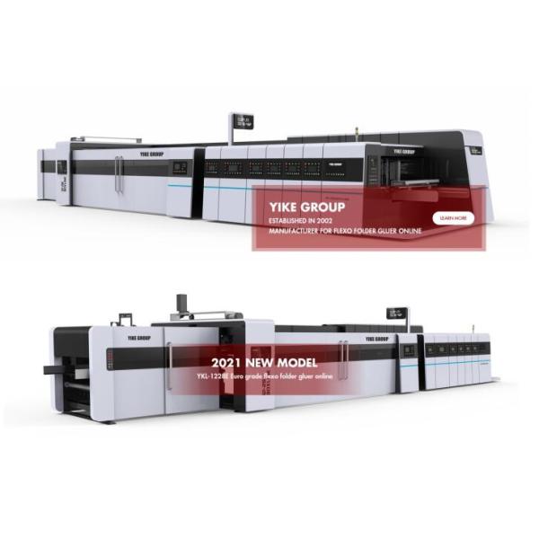 Fully Automatic Carton Box Flexo Folder Gluer Machine 920