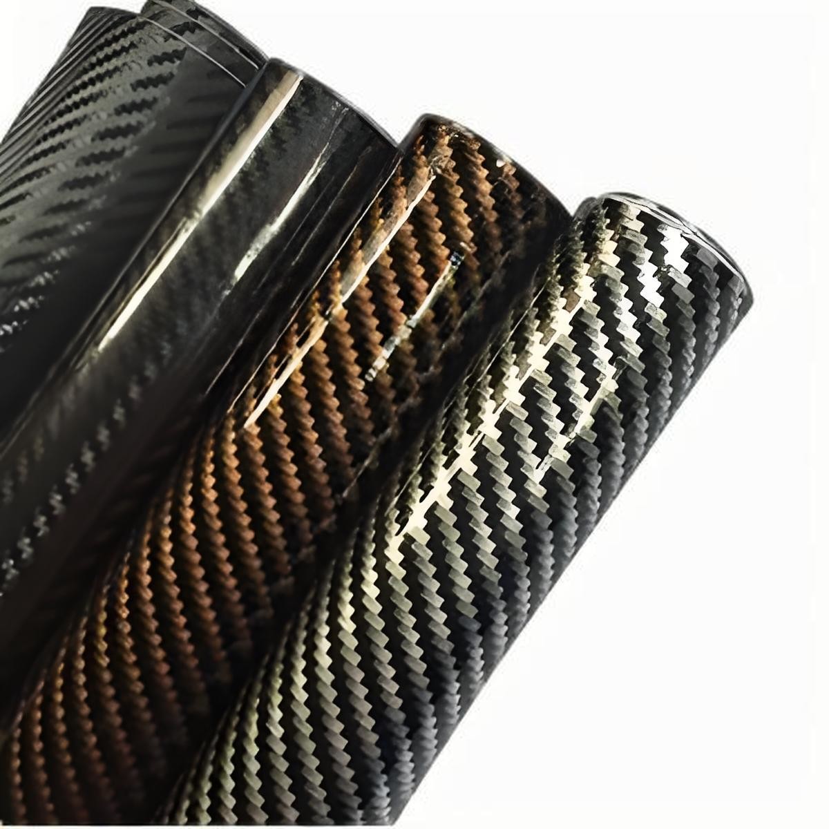 High Heat Tolerant Carbon Fiber Wrap Vinyl With Effortless Wet Application