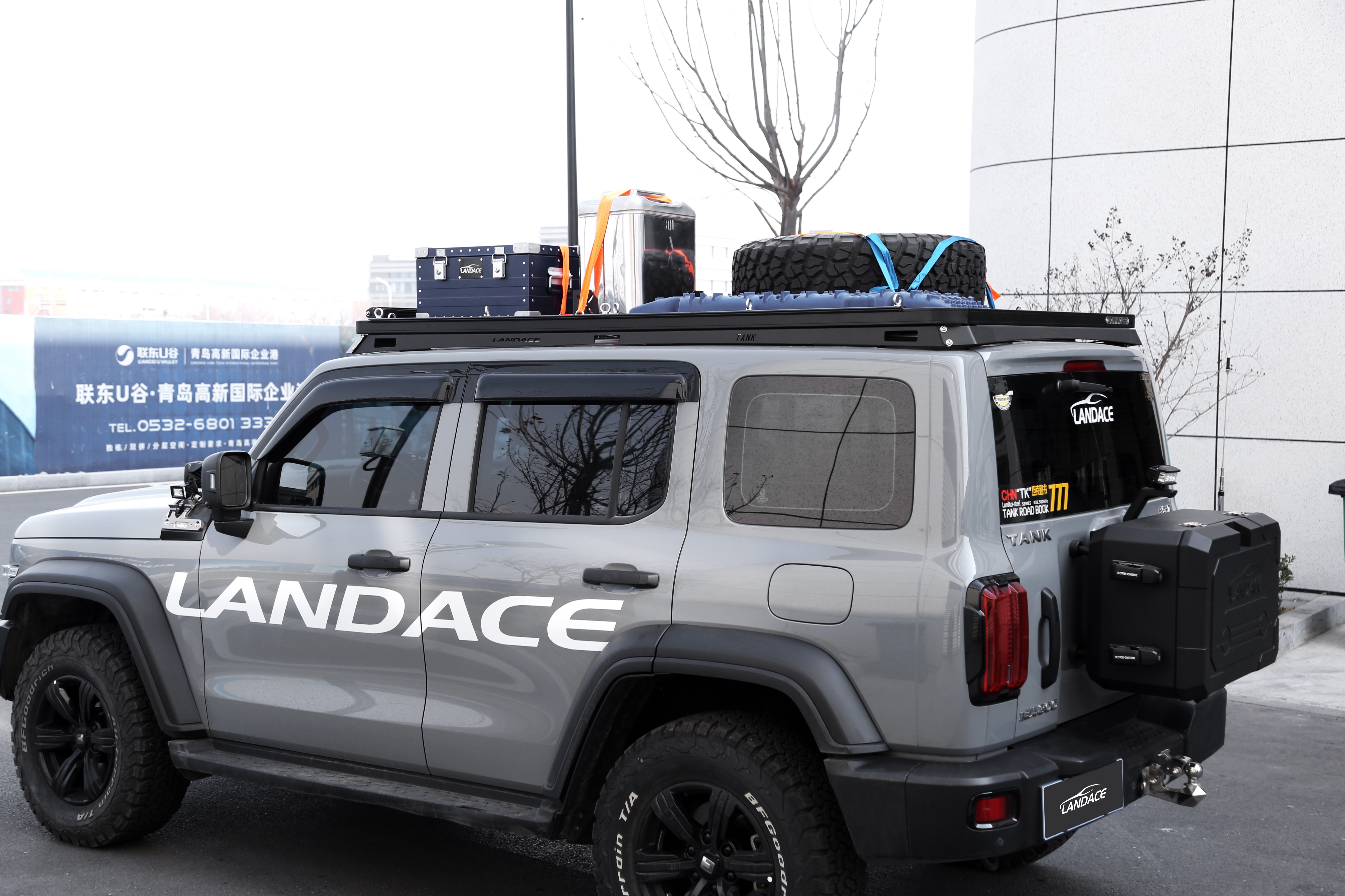 Aluminum Roof Rack Tray for Tank 300 Multifunctional Platform for Off Road Adventures