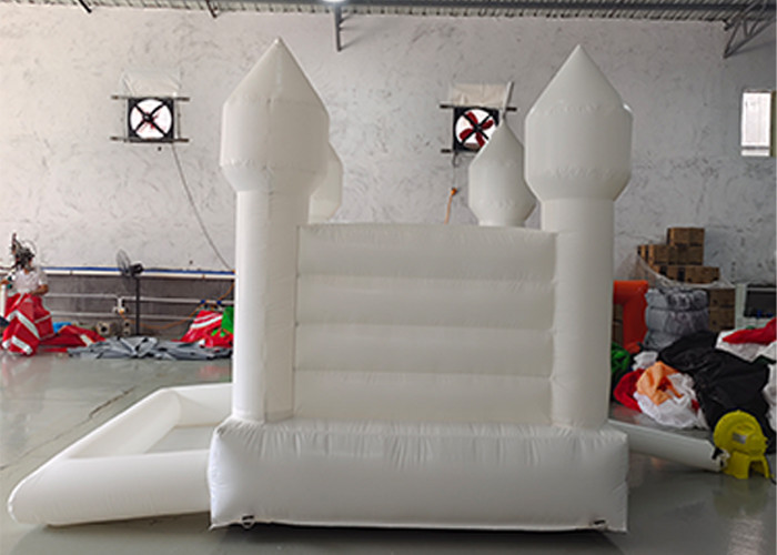 Inflatable Bouncer Castle White Wedding Bouncer Inflatable House For Kids