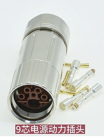 Metal Servo Motor Connectors Power 4 Pin 6 Pin 8 Pin 9 Pin Encode 10 Pin 12 Pin 17 Pin Etype P Type Connectors