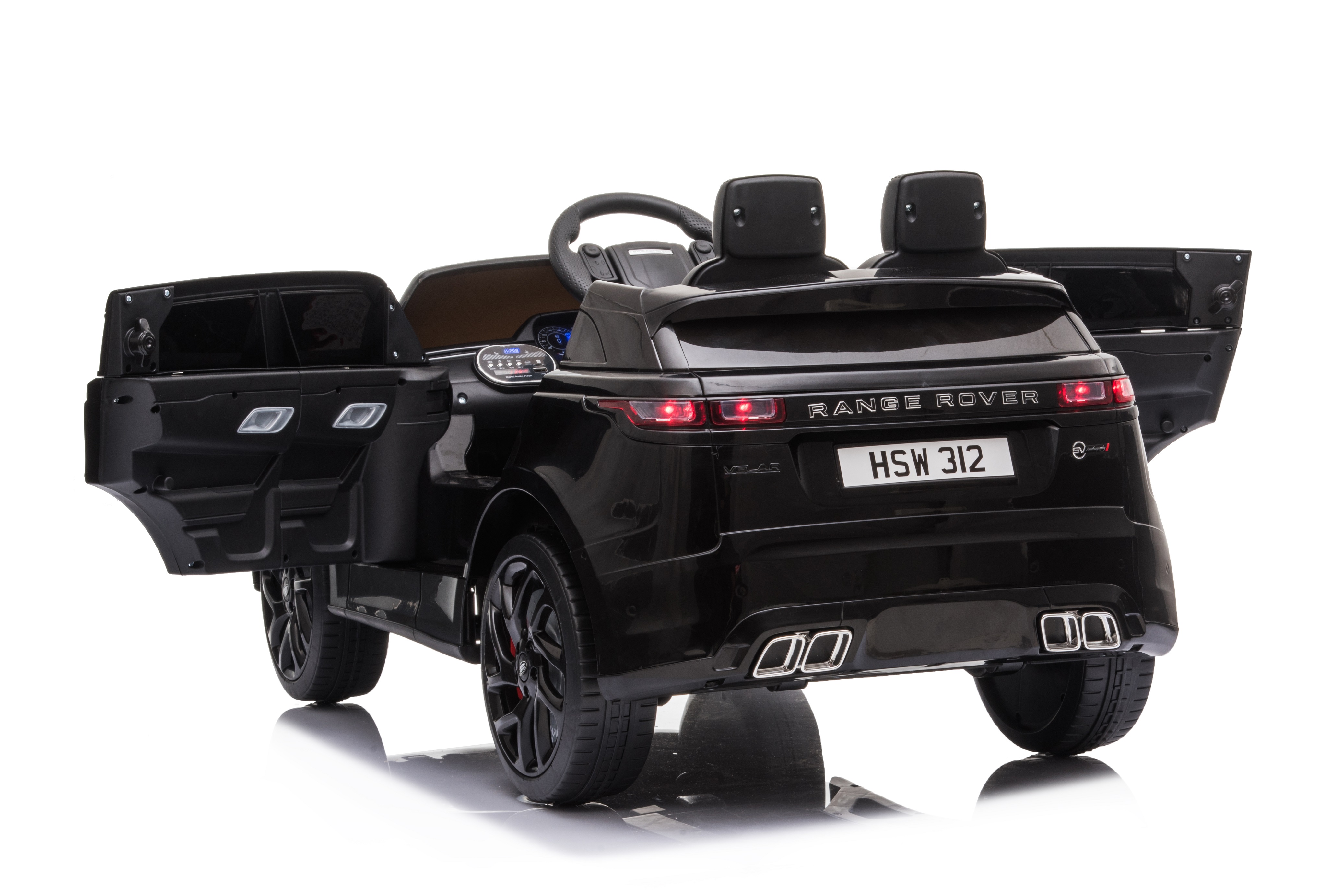 Authorized 12V Children's Car Electric Four-Wheeled Ride On Car with Remote Control