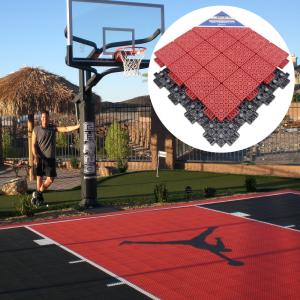 Buy cheap Outdoor PP Volleyball Basketball Court Flooring Tiles Weather Resistant product