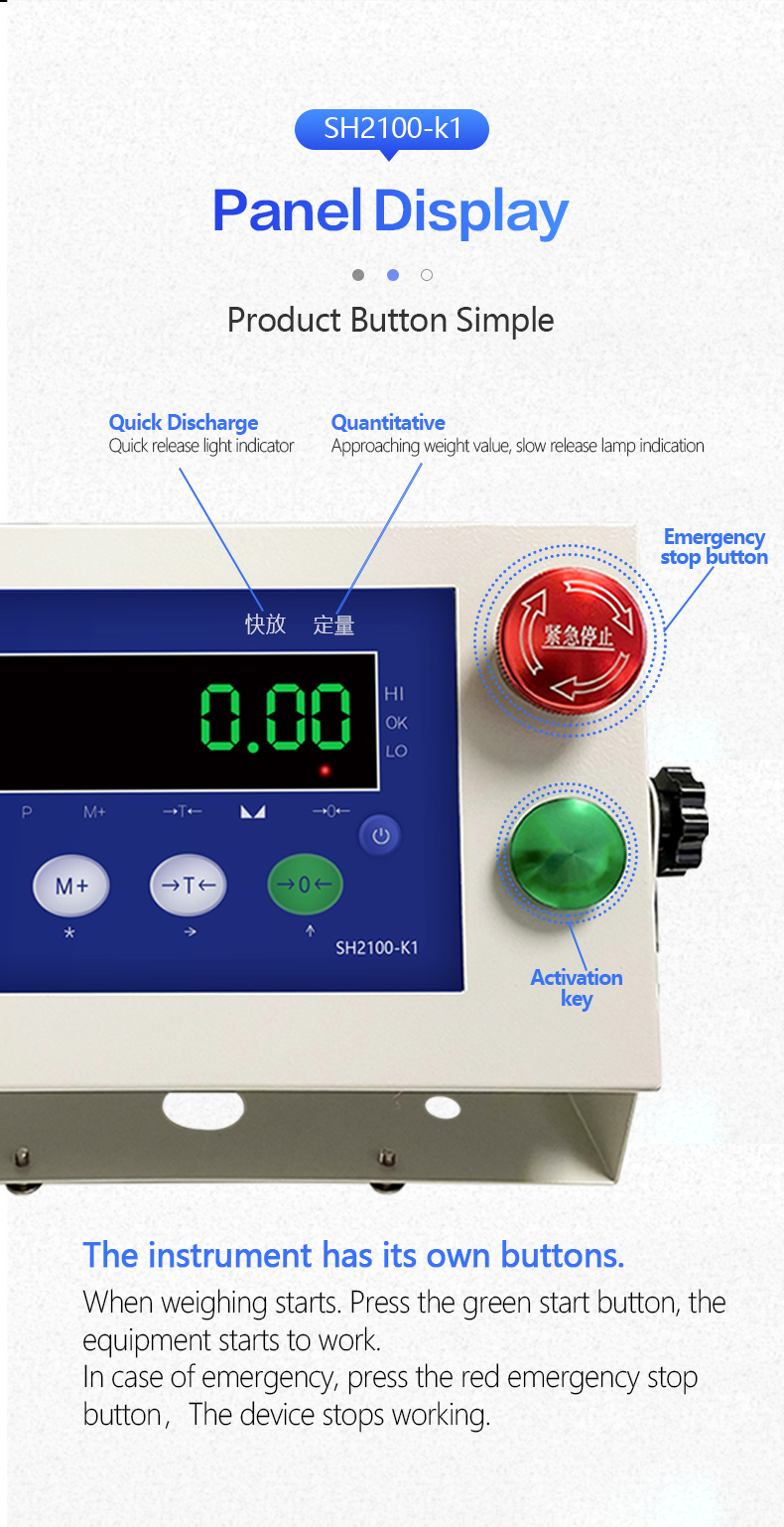 SOHE K1 Meter Control Instrument Stainless Steel Weighing Indicator Sensor Display Made