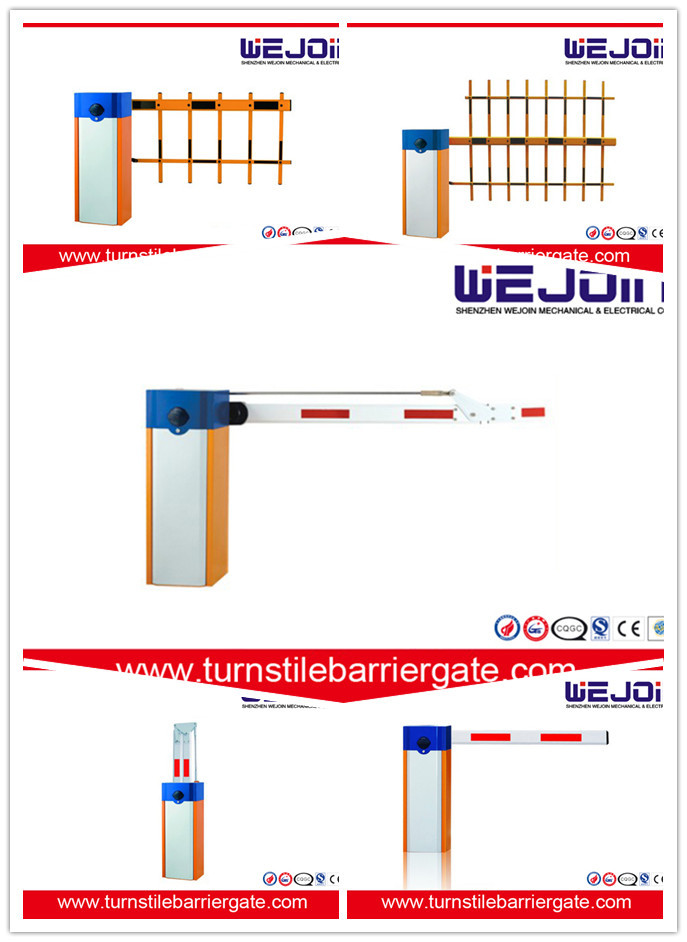 Steel Housing Automatic Barrier Gate Straight Arm Die Casting Aluminum Alloy Motor