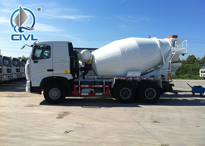 SINOTRUK HOWO A7 Concrete Mixer Truck A7 Pump Concrete Truck 10CBM 371HP 6X4 LHD Mixer Equipment