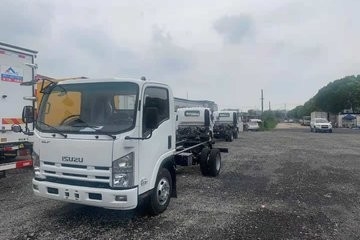 Used Light Trucks ISUZU Lorry Truck Multi Leaf Springs Load 10 Tons Left Hand Drive Light Cargo Truck