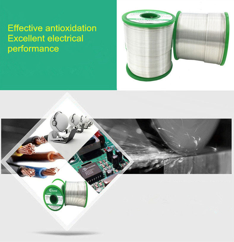 Super Lead Solder Tin Wire 0.3mm~2.0mm Pb50 / Sn50 With Melting Point 183℃