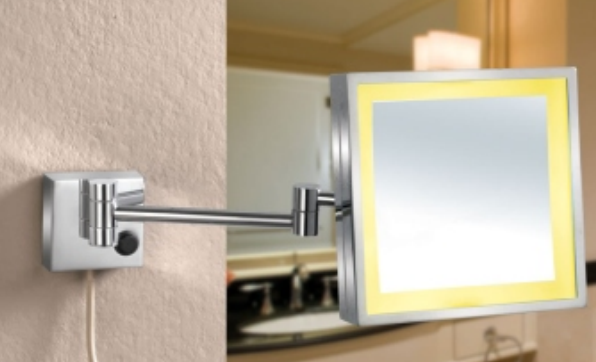 IP44 Rated LED Touch Screen Wash Basin Mirror with Backlit Light and ETL CETL CE RoHS