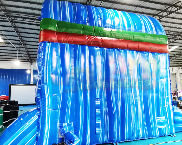 EN71 Advertisement Commercial Bounce House With Water Slide