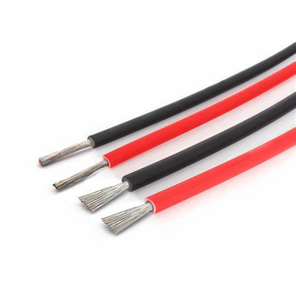 Flameproof Power Solar PV Cable Anti Insulation Alkali Resistant