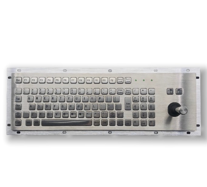 Customized Industrial PC Keyboard With 8 Directions Operating Lever Stick