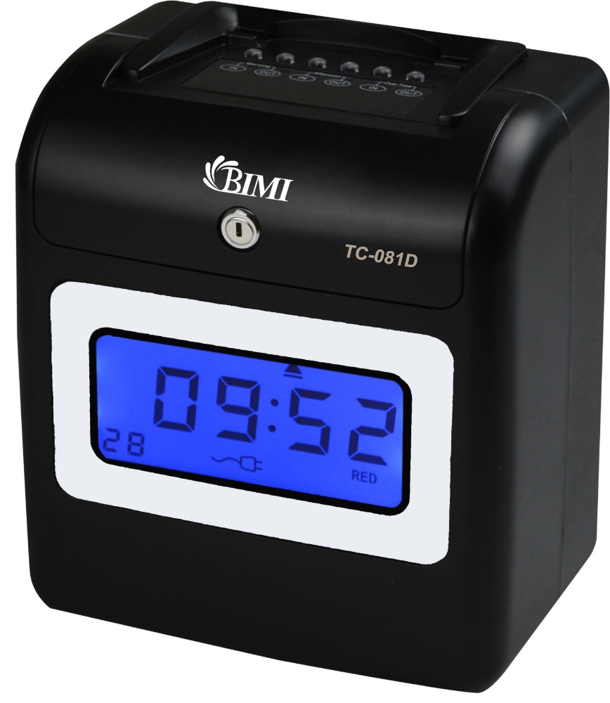 Upgrade Your Bimi Comet Time Recorder with Bimi Time Clock Ribbons in Two Colors