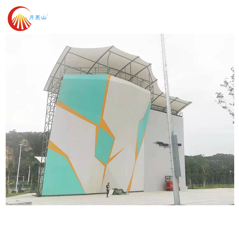 Indoor Artificial Childrens Rock Climbing Wall Anti Static For Trampoline Park
