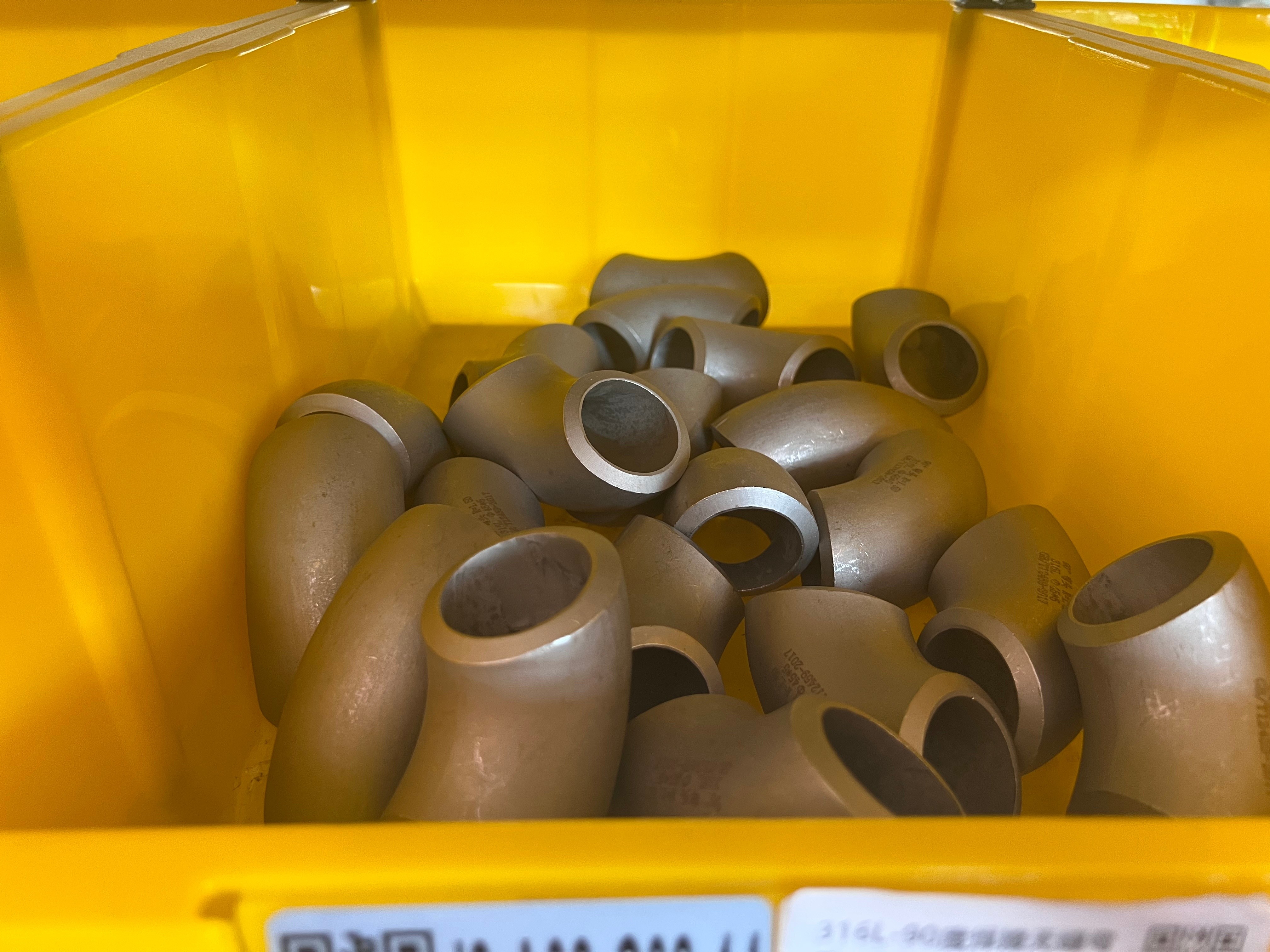 DN10-DN850 SS BW Pipe Fitttings 2.5 Stainless Steel 90 Degree Elbow