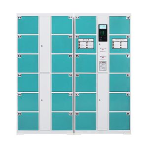 SS400 Smart Depth 2.5mm Self Service Parcel Locker Express Locker Cabinet