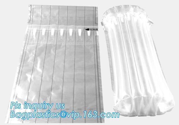 Anti-Shock Reusable Plastic PVC Inflatable Bubble Liner Protective Pac Red Wine Bags Protector For Fragile bagease pack