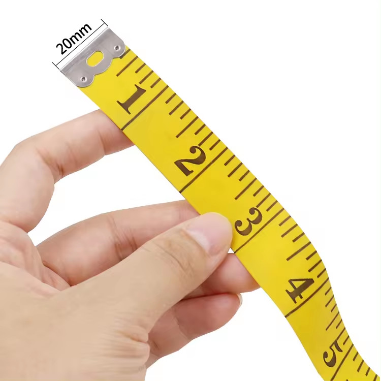 120in Body Measuring Flat Ruler Sewing Tailor Tape Measure Mini Soft Flat Ruler Centimeter Meter Sewing Measuring Tape