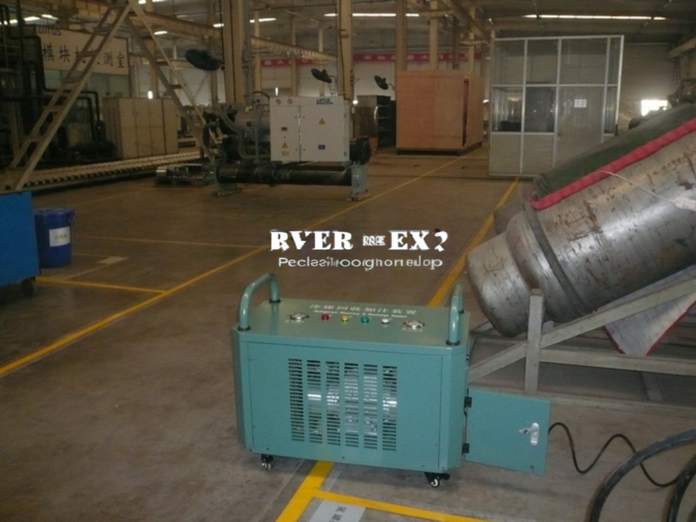 2HP Oil Less Air Conditioning Med R134a Refrigerant Recovery Pump Aircon Charging Equipment Recovery Charging Machine
