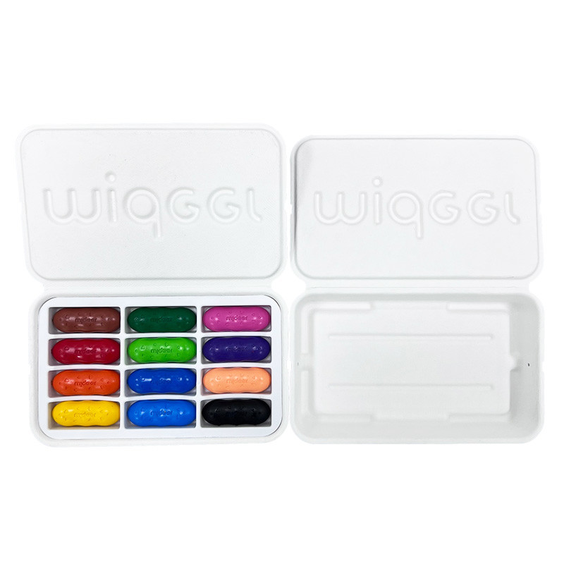 Antistatic Custom Molded Fiber Packaging For Crayon Wet Press Tray