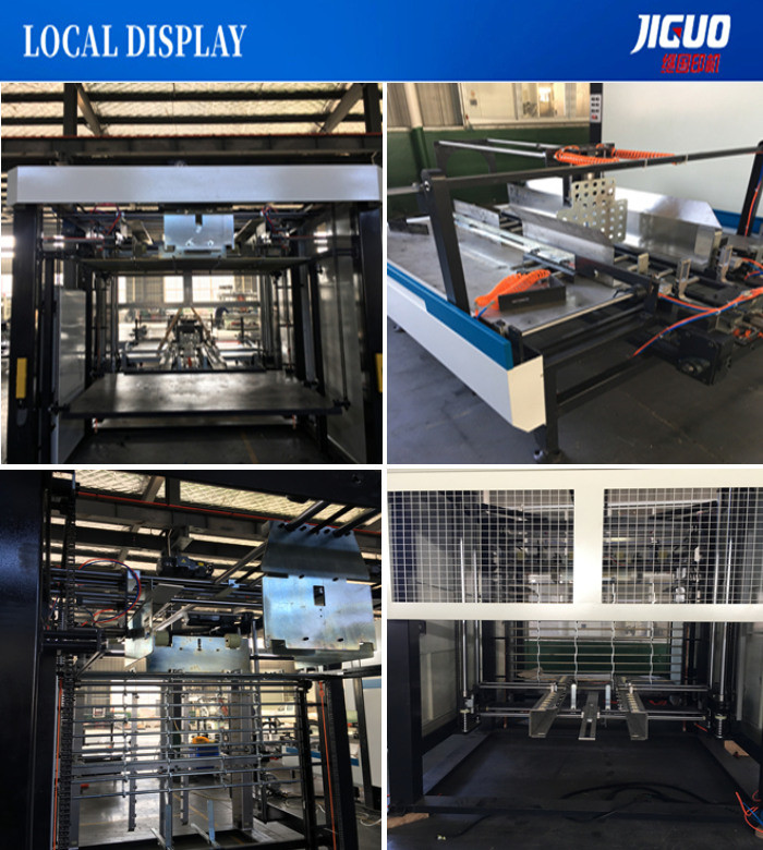 1450X1450 Corrugated Box Machines Flop Stacker Automatic Paper Pile Turner