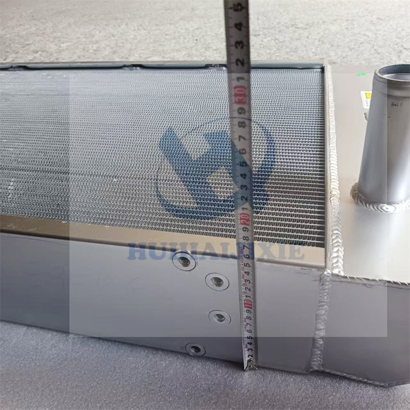 Silver Hydraulic Water Radiator Core 1896651 189-6651 for Caterpillar 950G II 962G II Wheel Loader